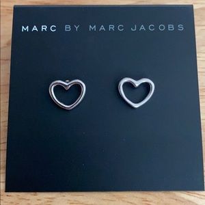 NWT Marc by Marc Jacobs Heart Earrings